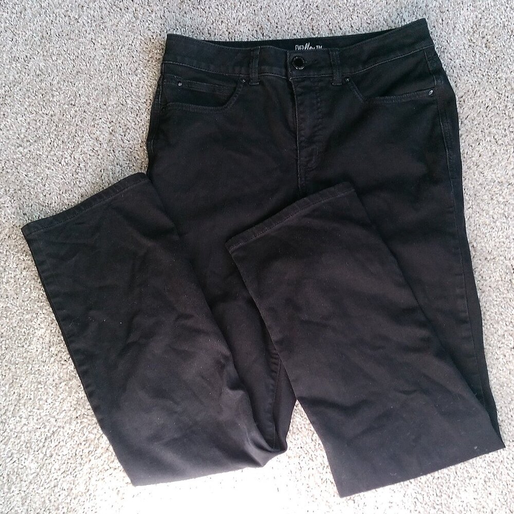 Maurices Everflex High-Rise Black Jeans – Size 10